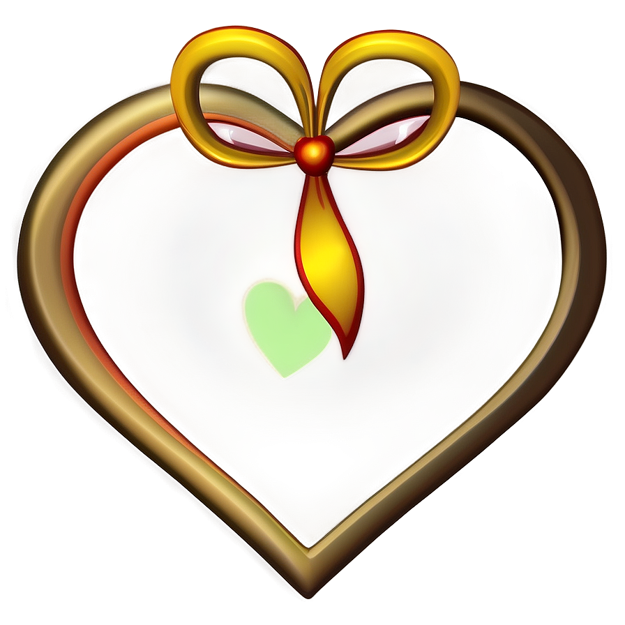 Heart Clipart Border Frame Png Yhi PNG