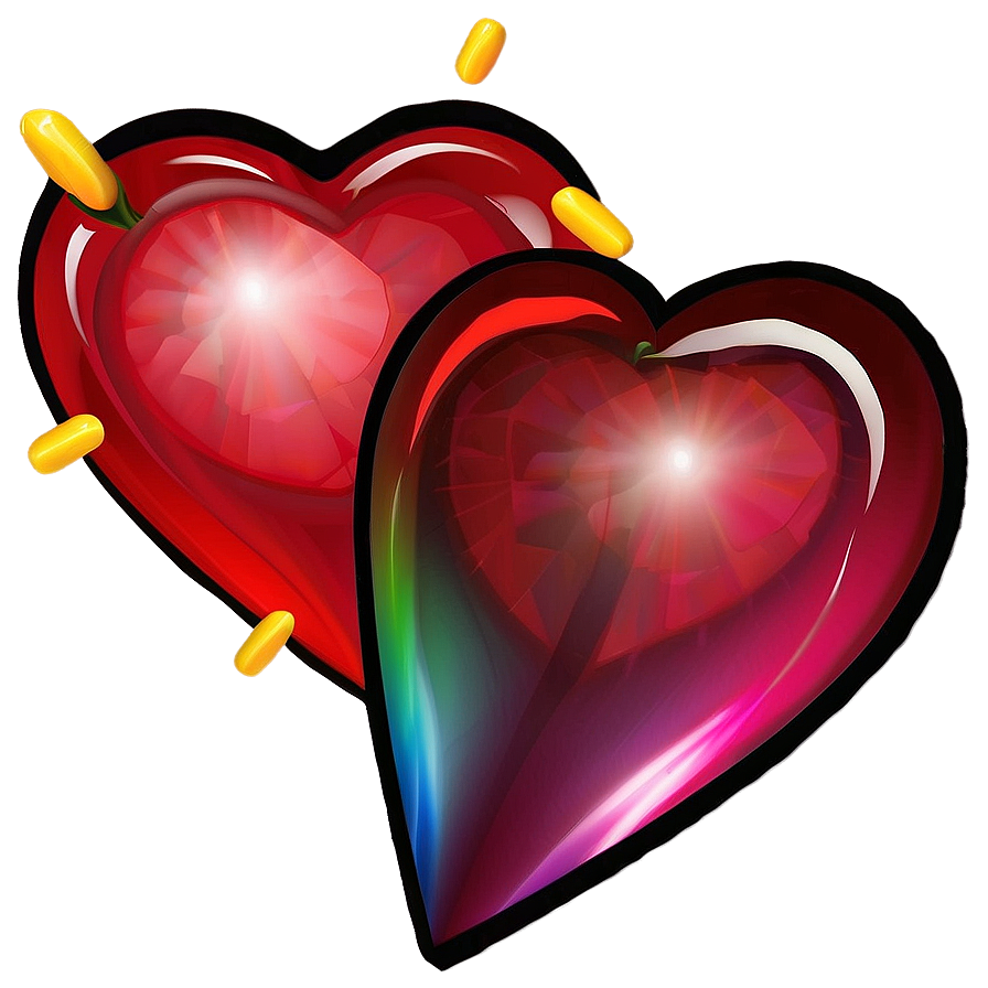 Heart Clipart For Valentines Png Dcv39 PNG