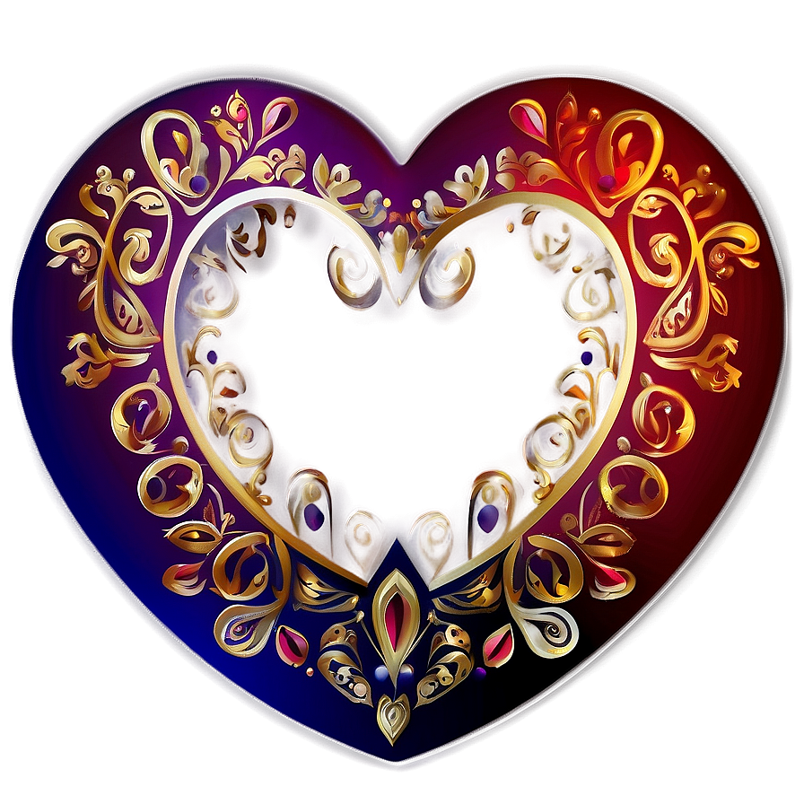 Heart Clipart For Wedding Png 05252024 PNG