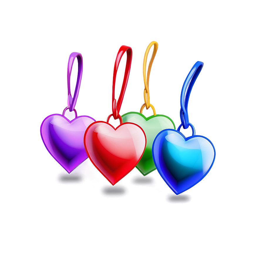 Heart Clipart In Different Colors Png 06132024 PNG