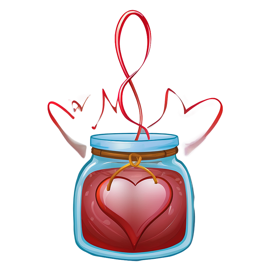 Heart Clipart In Jar Concept Png 05252024 PNG