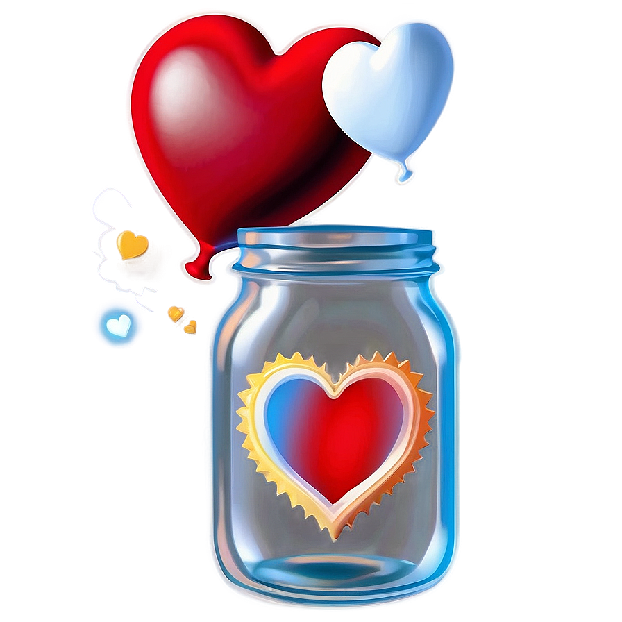 Heart Clipart In Jar Concept Png 88 PNG