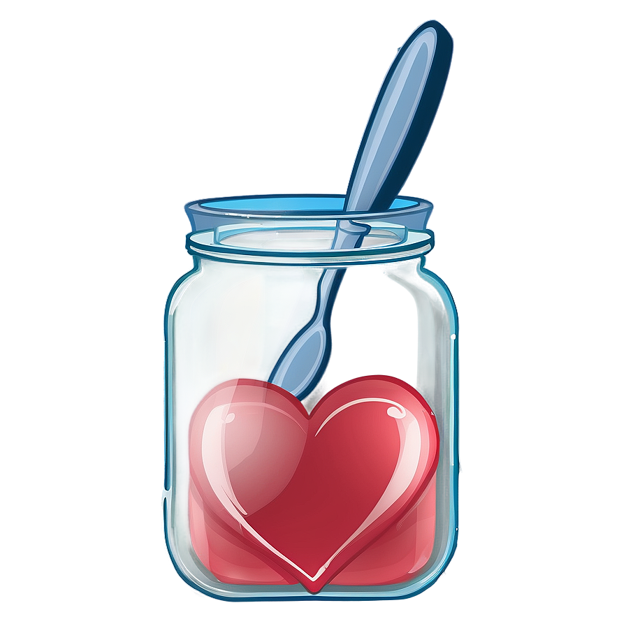 Heart Clipart In Jar Concept Png Lgy33 PNG