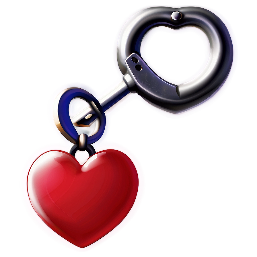 Heart Clipart With Key Png 87 PNG