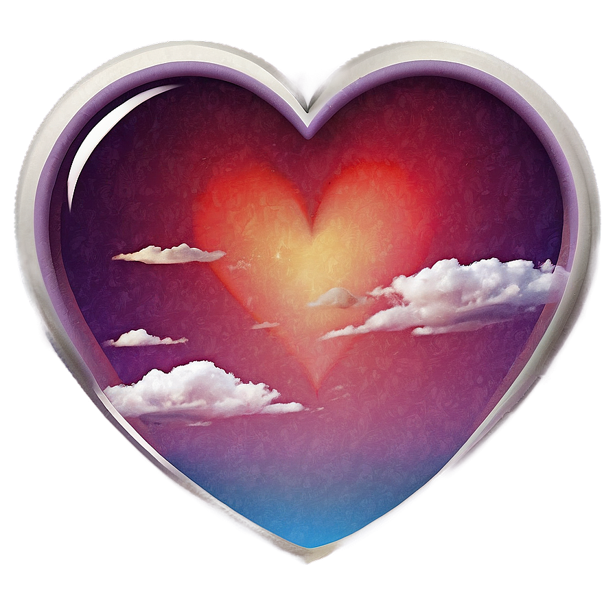 Heart Cloud Transparent Png Etf PNG