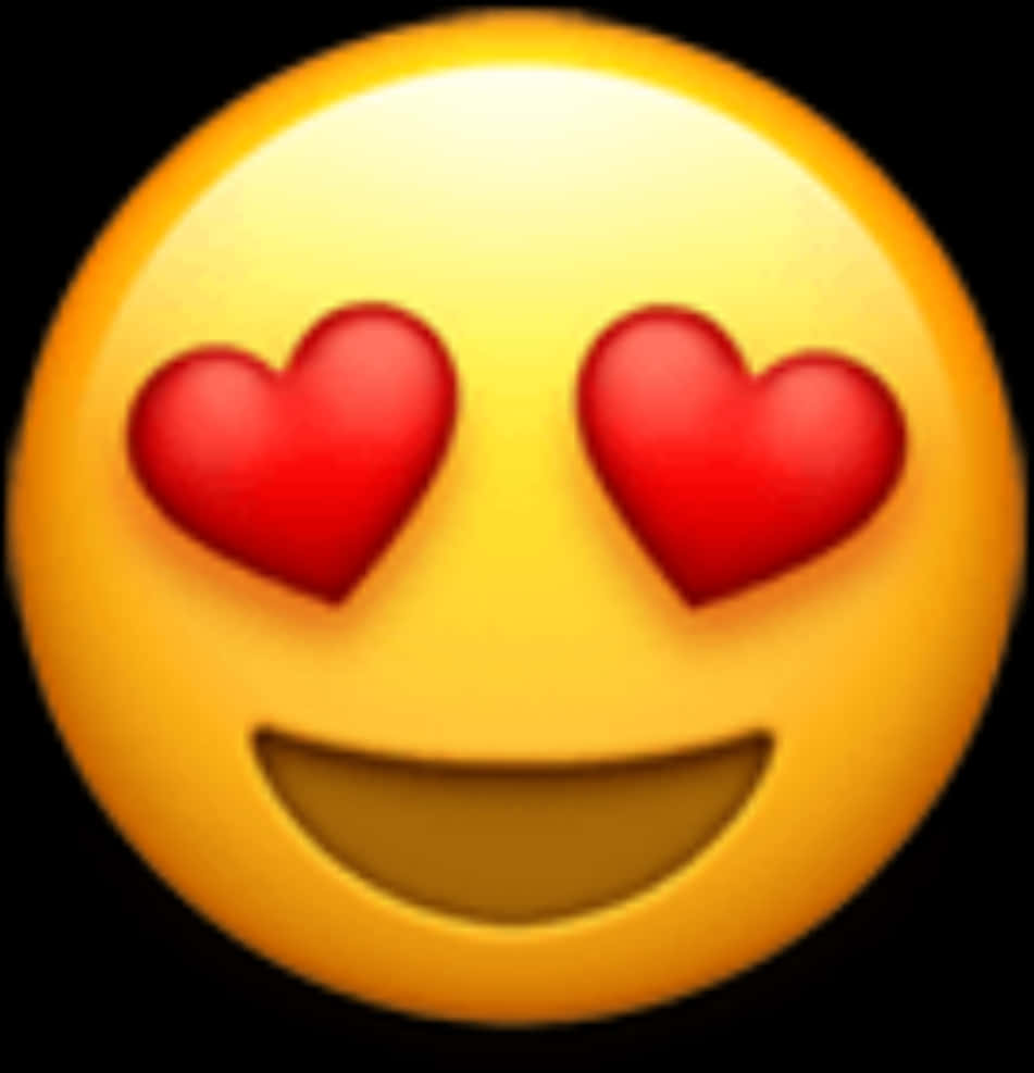 Heart Eyes Emoji Love Expression PNG