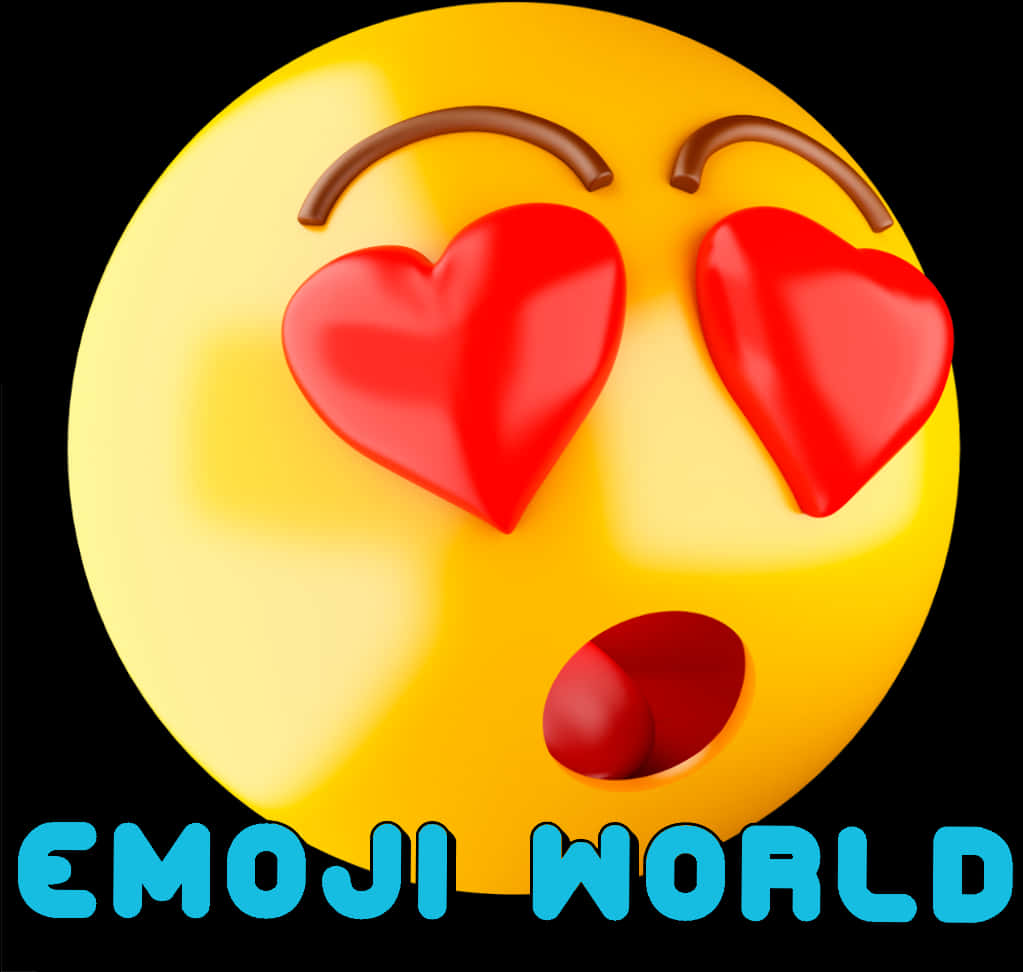 Heart Eyes Love Emoji PNG