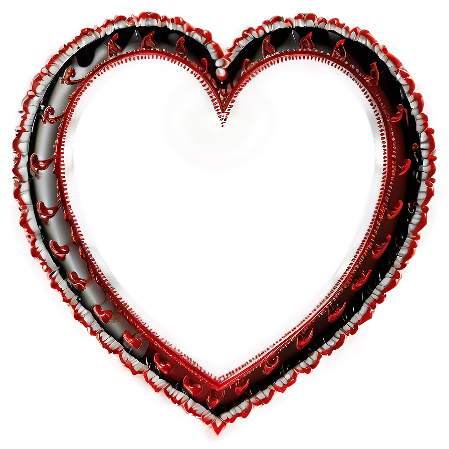 Heart Frame Png 04292024 PNG