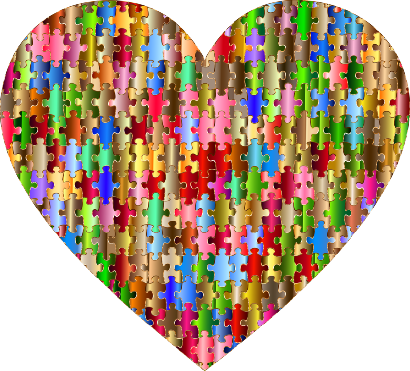 Download Heart,jigsaw Puzzles,computer Icons - Jigsaw Puzzle, Hd Png ...