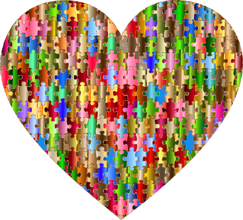 Heart,jigsaw Puzzles,computer Icons - Jigsaw Puzzle, Hd Png Download SVG