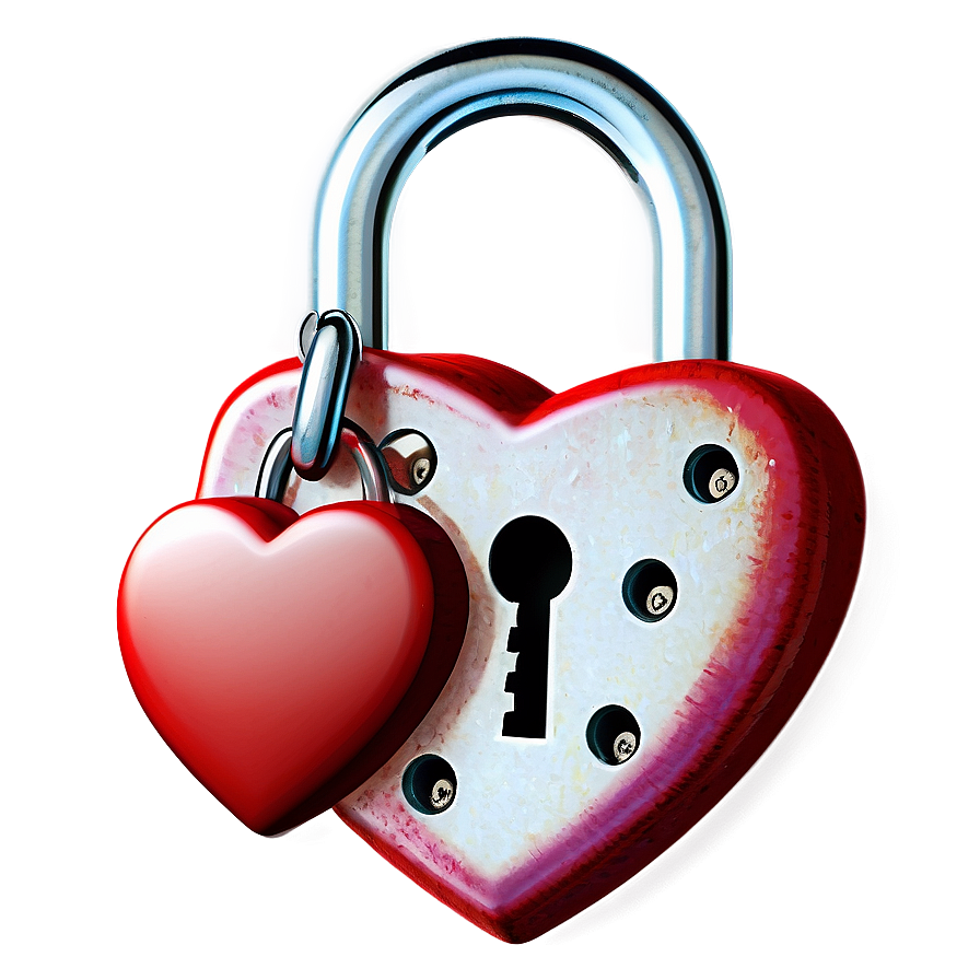 Heart Lock And Key Png C PNG