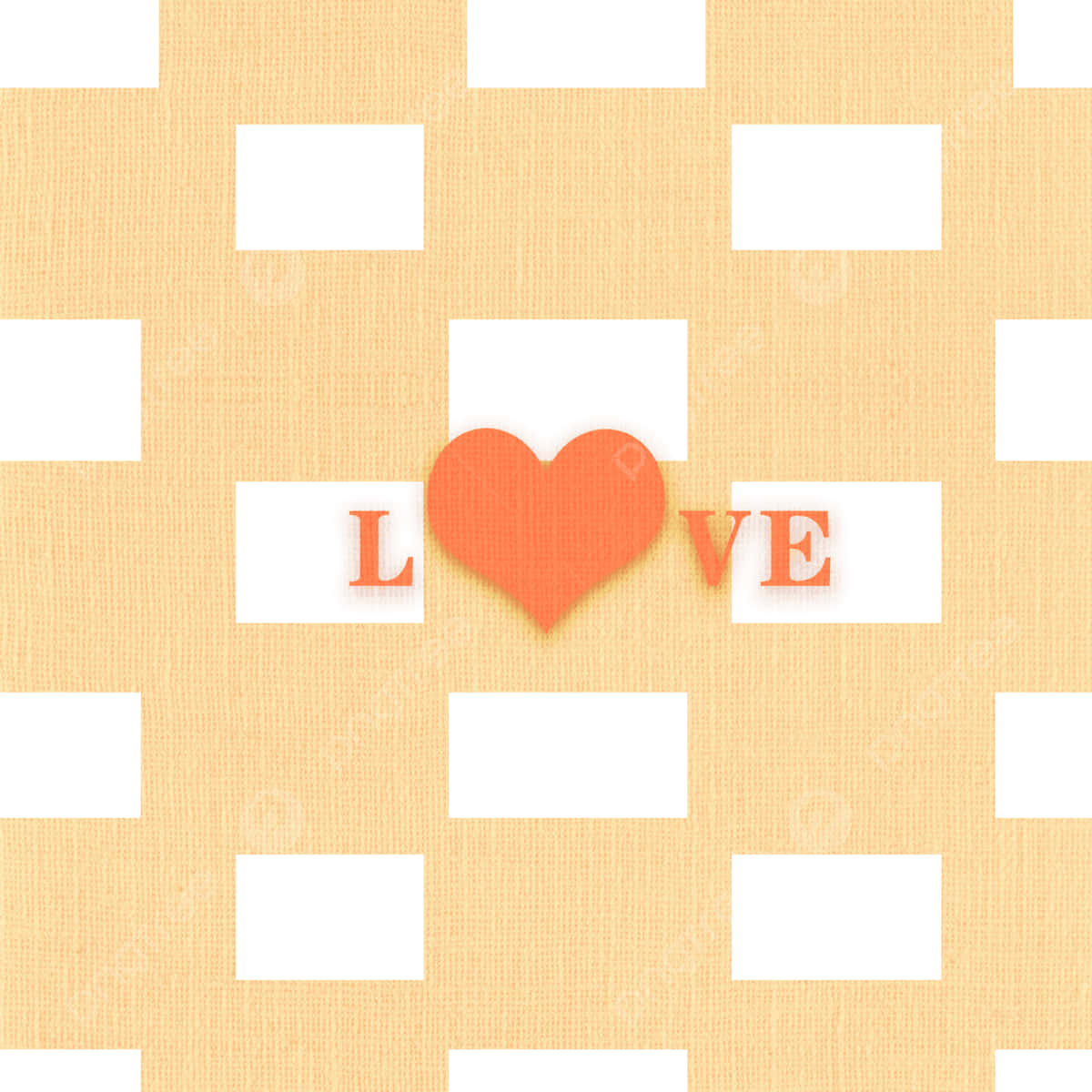 Heart Love Aesthetic Background Wallpaper