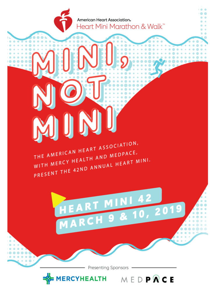 Heart Mini Marathon Event Poster2019 PNG