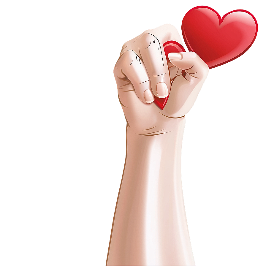 Heart On Sleeve Illustration Png A PNG