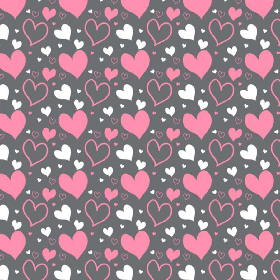 Seamless Heart Pattern Wallpaper Wallpaper