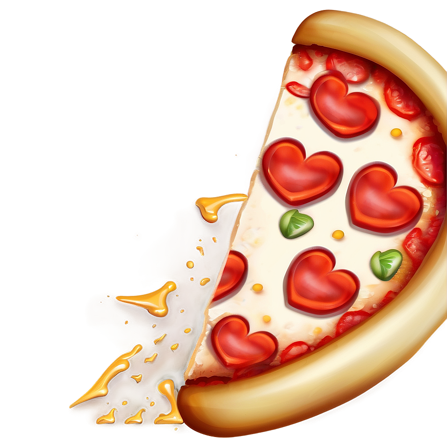 Heart Pizza Emoji Png 27 PNG
