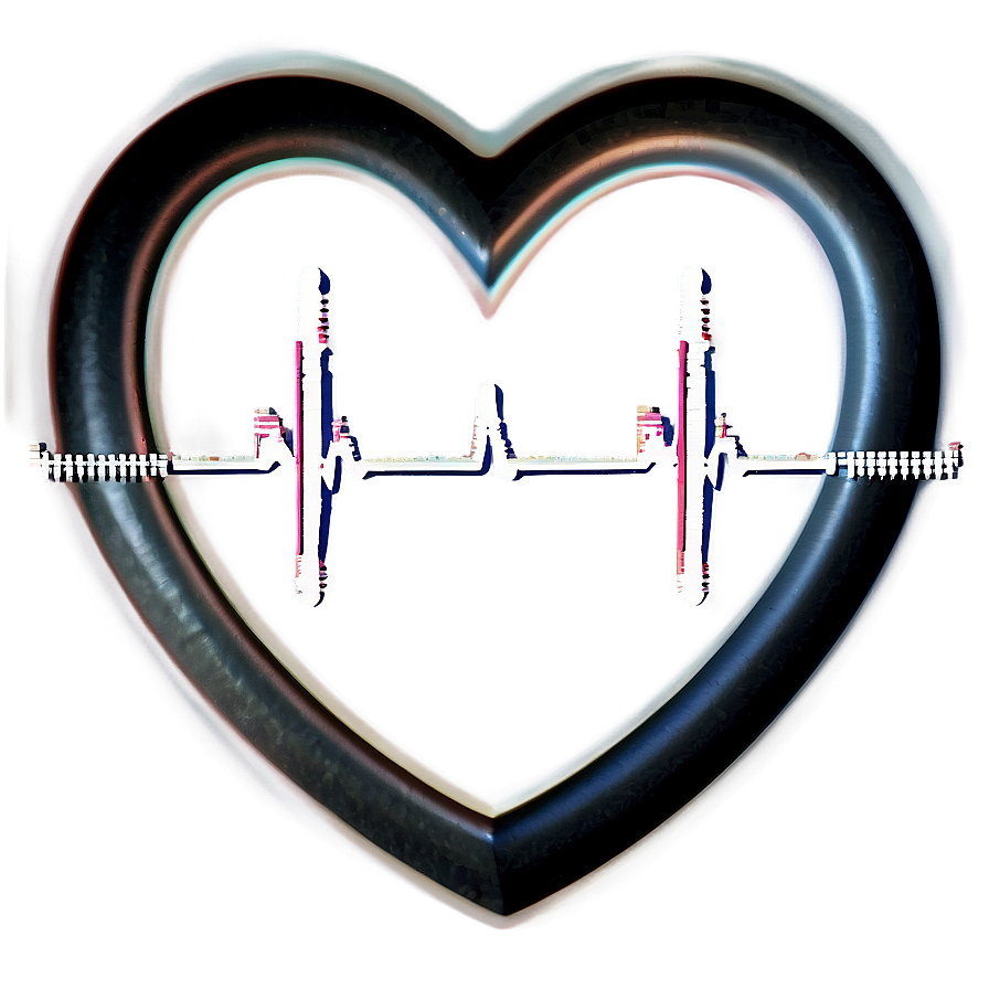 Heart Pulse Line Graphic Png 34 PNG