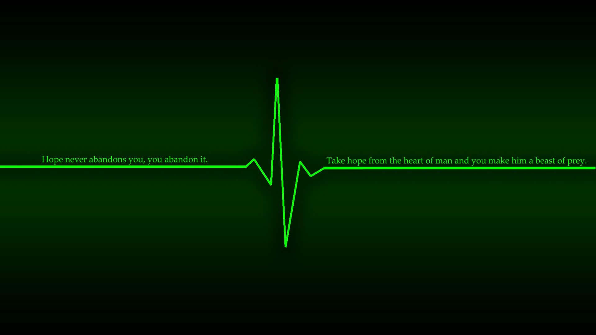 Captivating Rhythm of Life: A Heart Rate Diagram Wallpaper