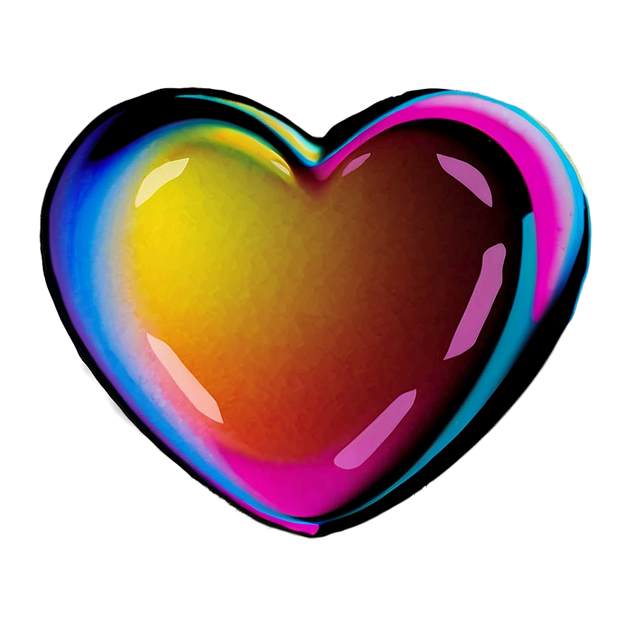 Heart Shaped Bubble Png A PNG