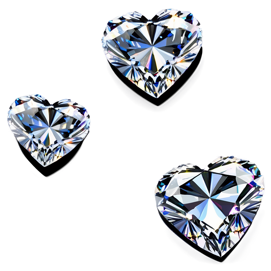 Heart Shaped Diamonds Png 59 PNG