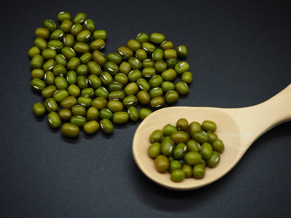 Heart Shaped Mung Beans Picture