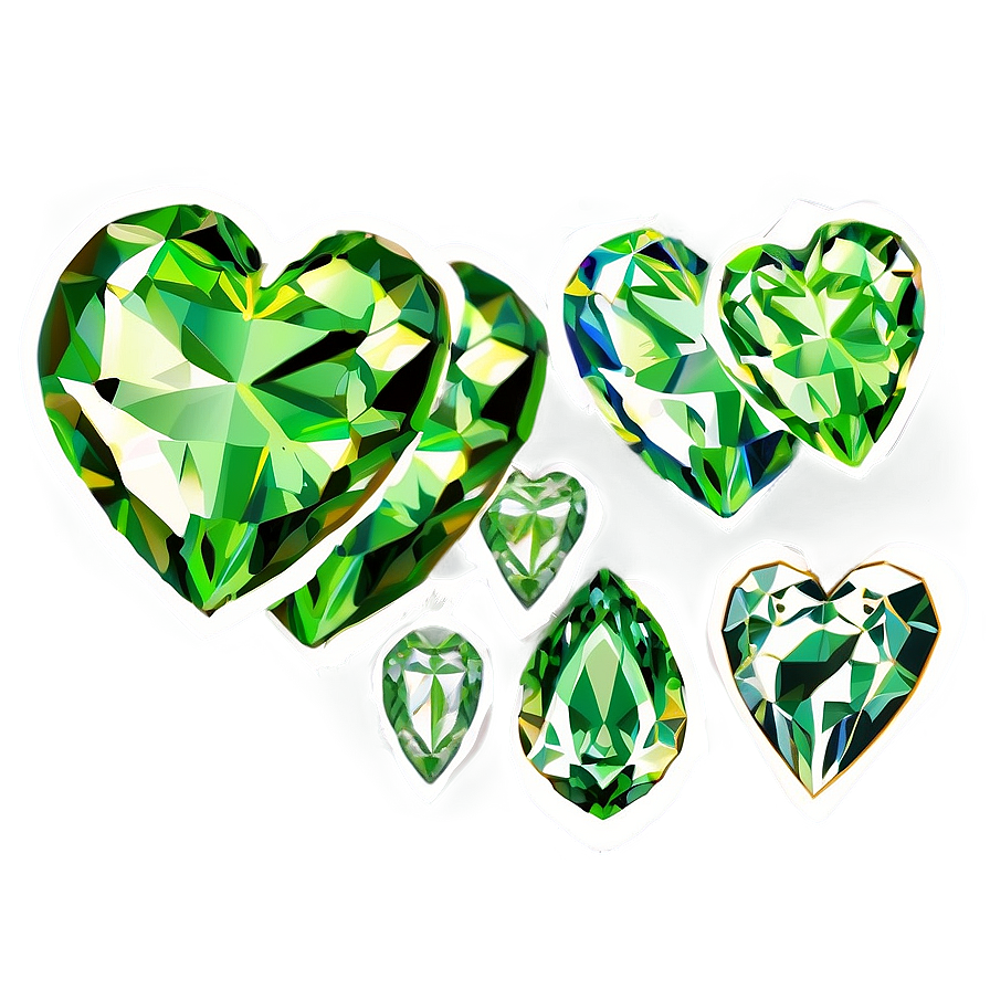 Heart-shaped Peridot Png 55 PNG