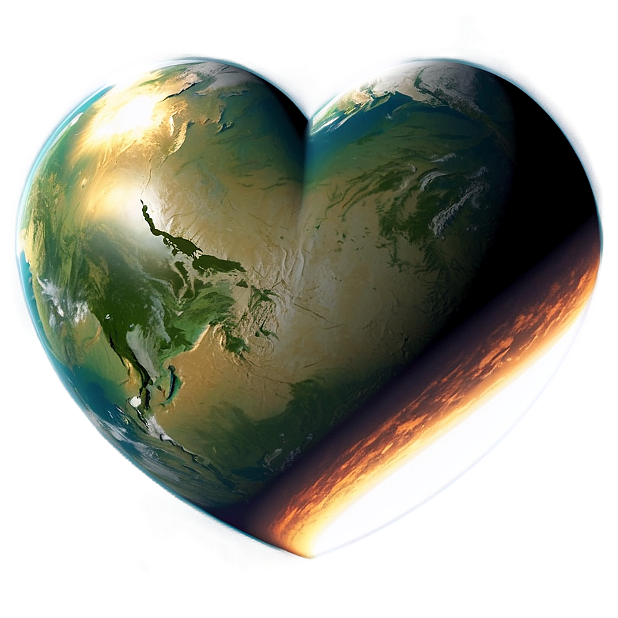 Heart Shaped Planet Png Spd PNG