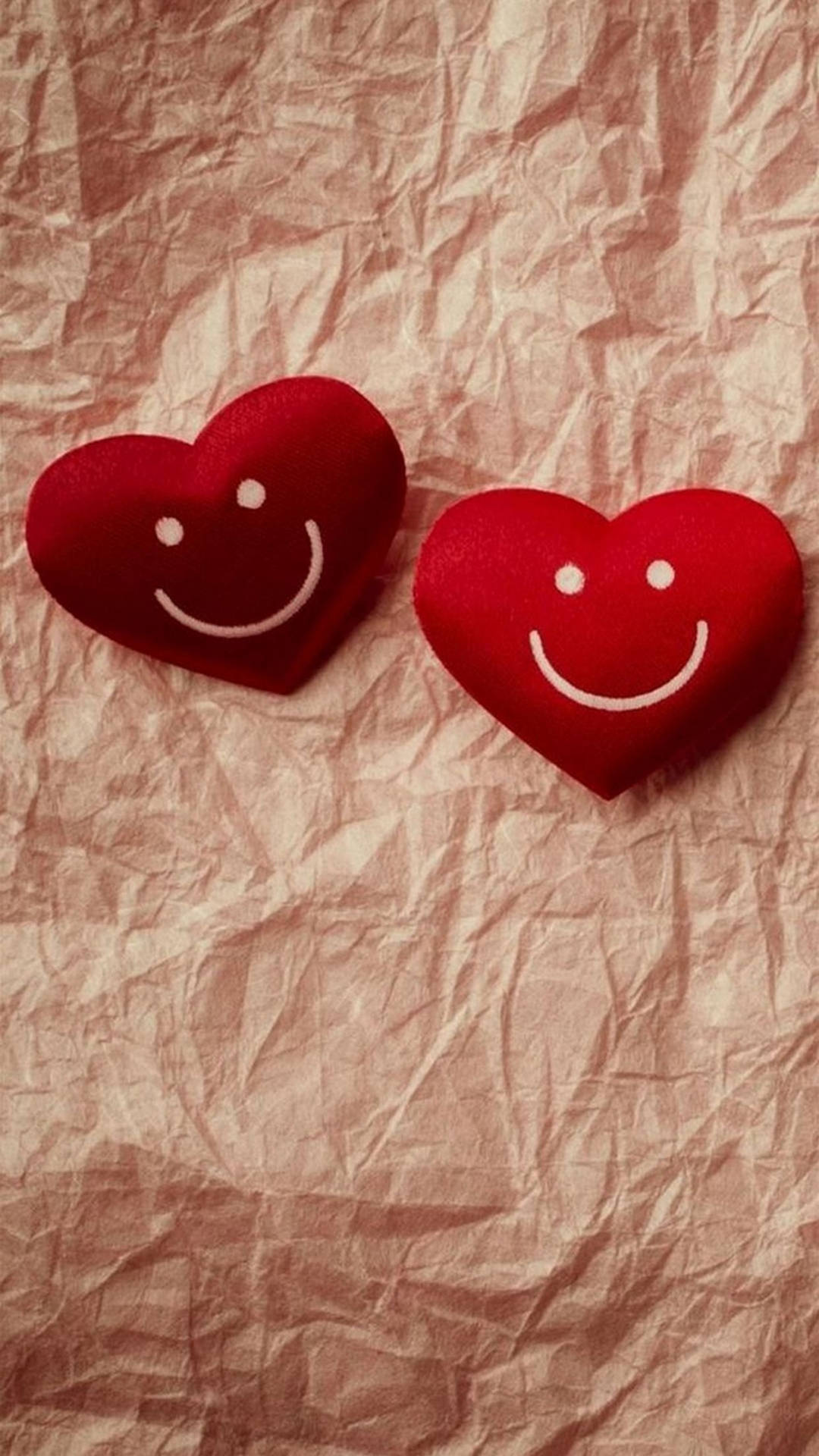 Heart Smileys Love Phone Wallpaper