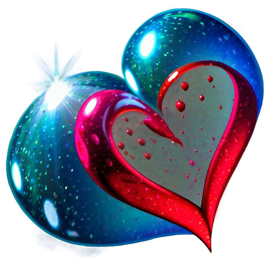 Heart Sparkle Effect Png 06122024 PNG