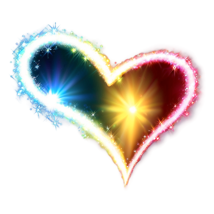 Heart Sparkle Effect Png Uhv72 PNG