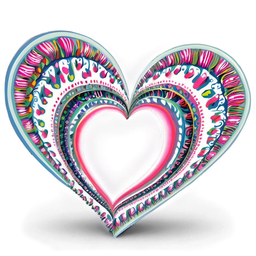 Heart Swirl Png Ped32 PNG