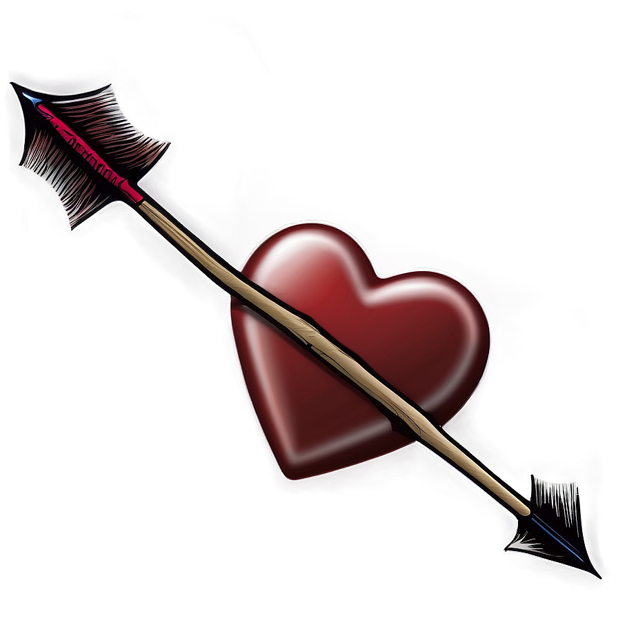 Heart With Arrow Png A PNG