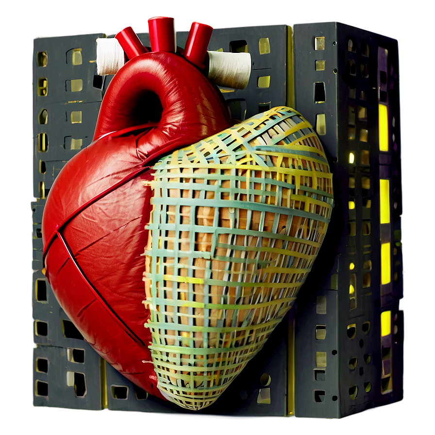 Heart With Bandage Png C PNG