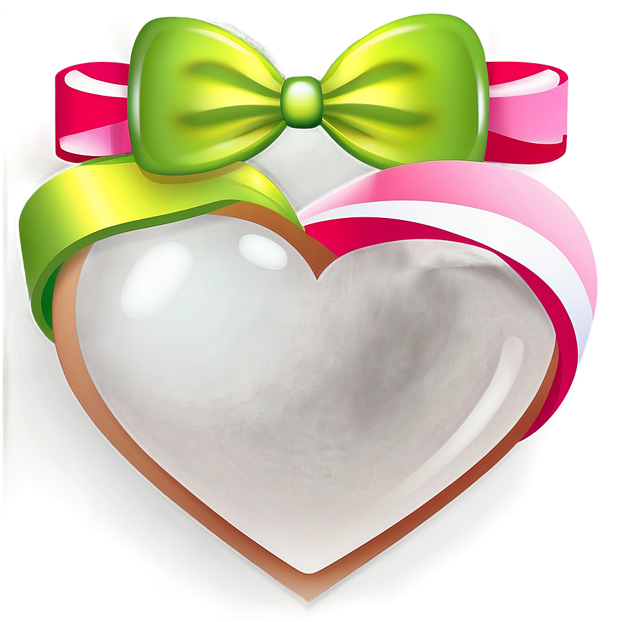 Heart With Bow Emoji Transparent Png Csw12 PNG