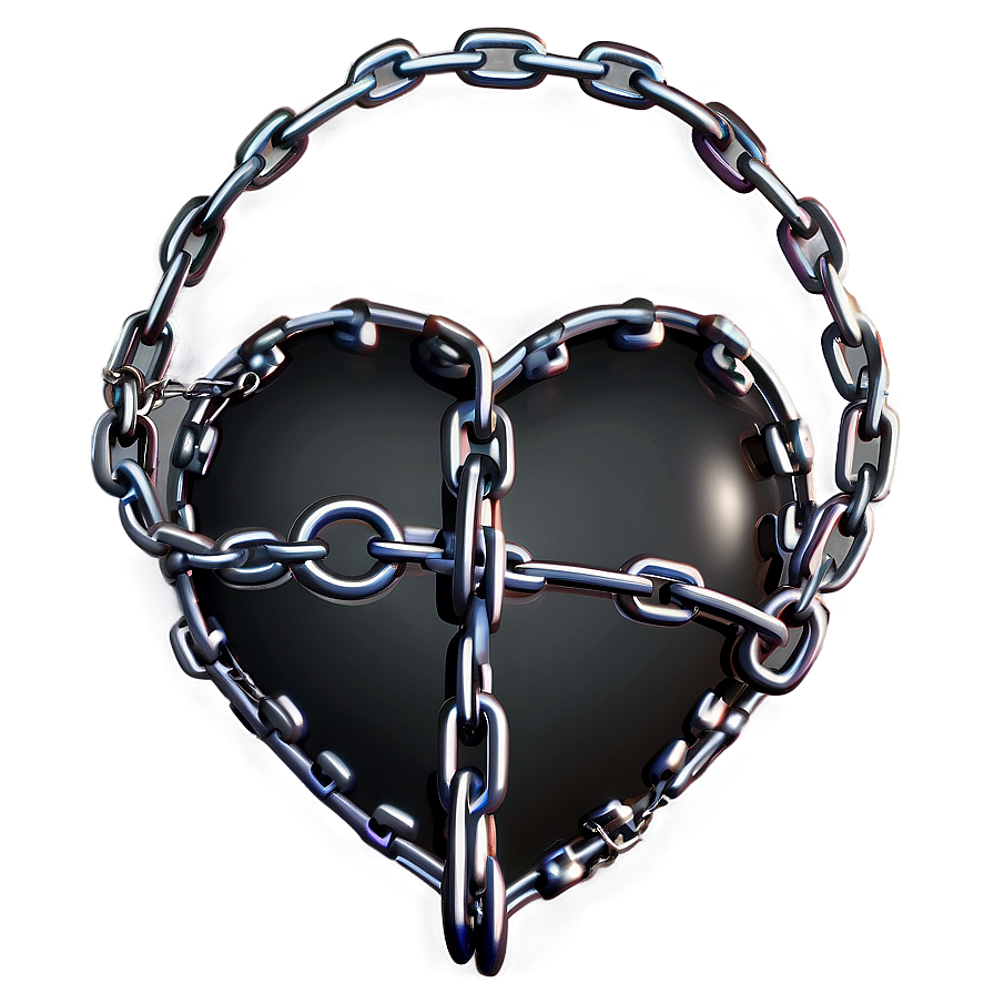 Heart With Chains Png 41 PNG