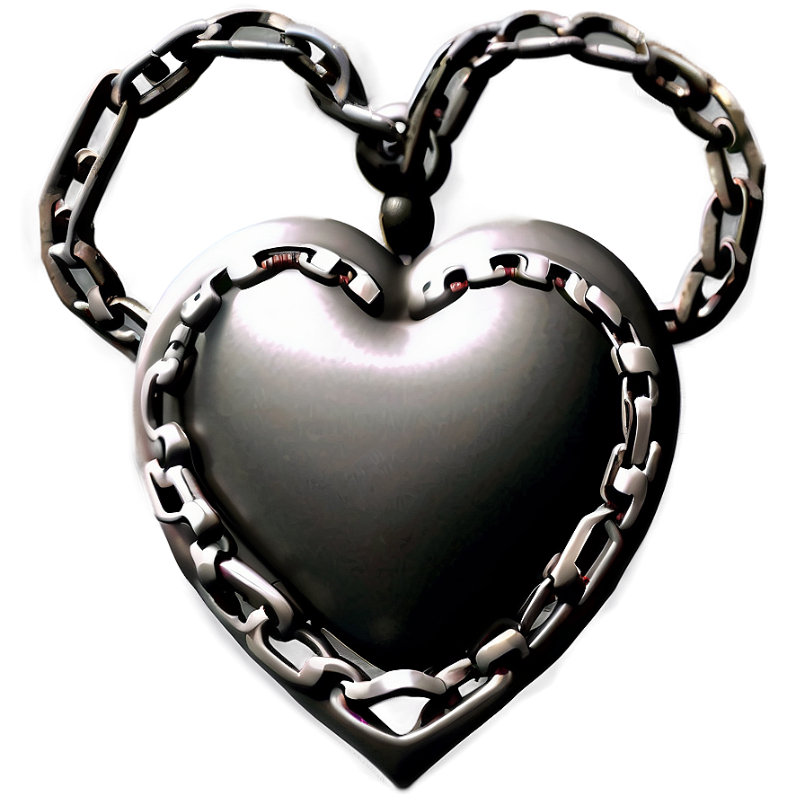 Heart With Chains Png Qxq PNG