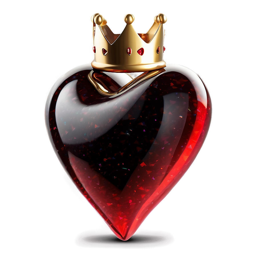 Heart With Crown Png A PNG