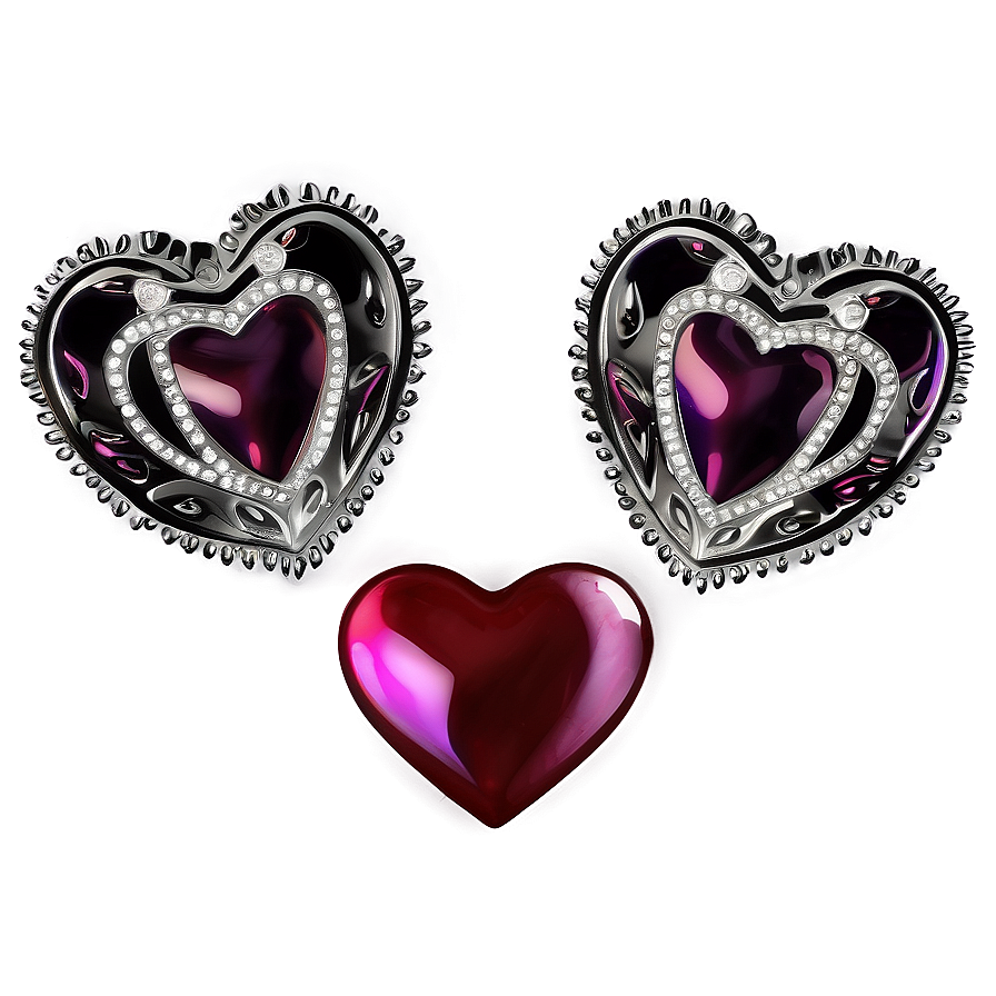 Heart With Crown Png B PNG