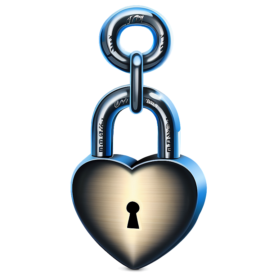 Heart With Lock Tattoo Png Sdl PNG