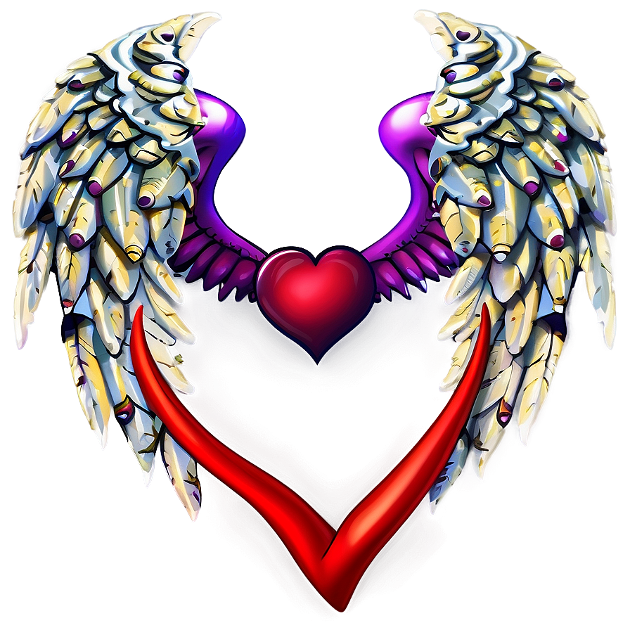 Heart With Wings Png D PNG