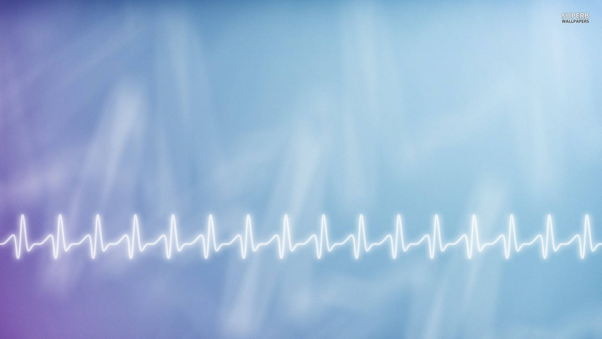 Heartbeat Abstract Gradient Wallpaper