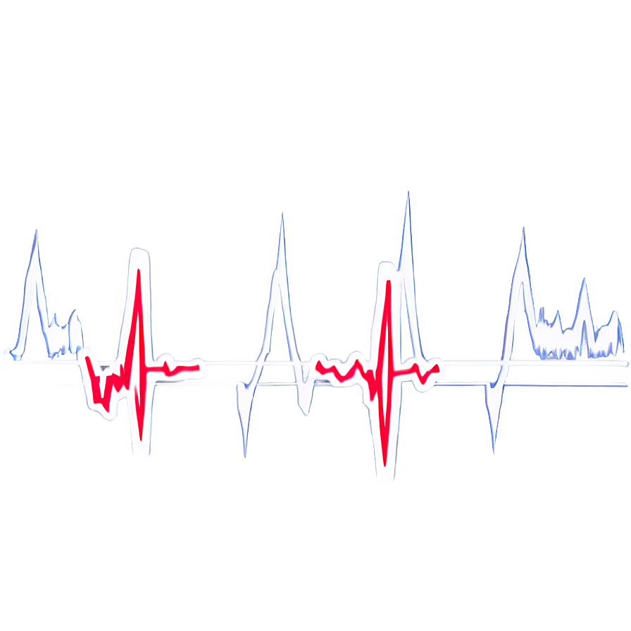 Heartbeat Ekg For Fitness Png 9 PNG