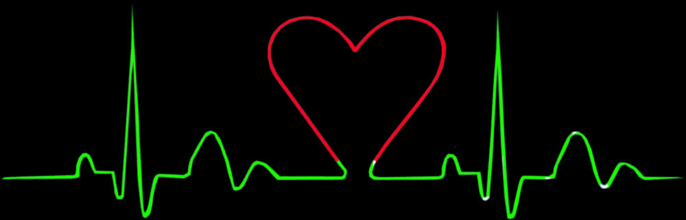 Heartbeat Love Electrocardiogram PNG