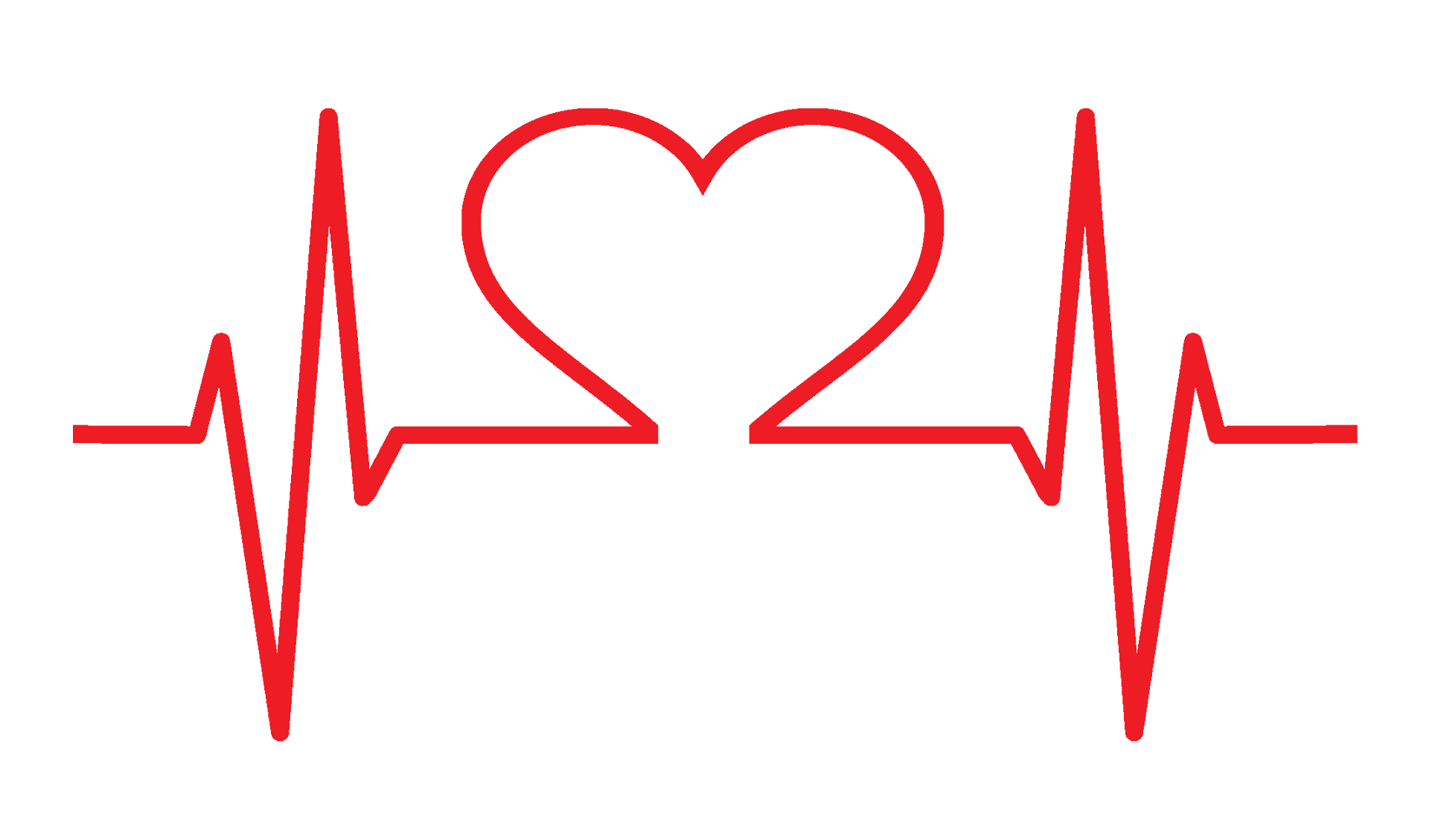Heartbeat Love Graphic PNG
