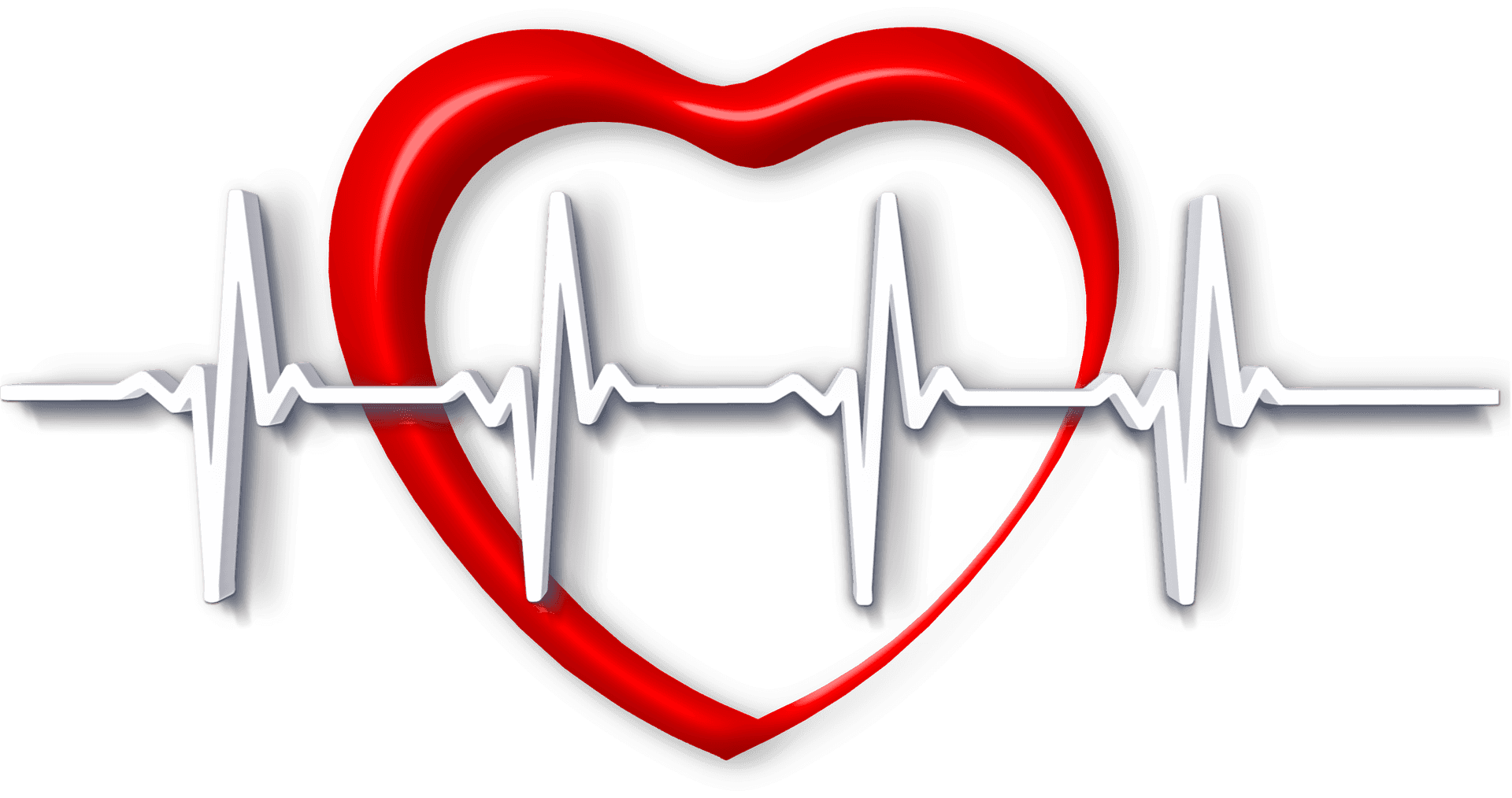 Heartbeat Love Symbol PNG
