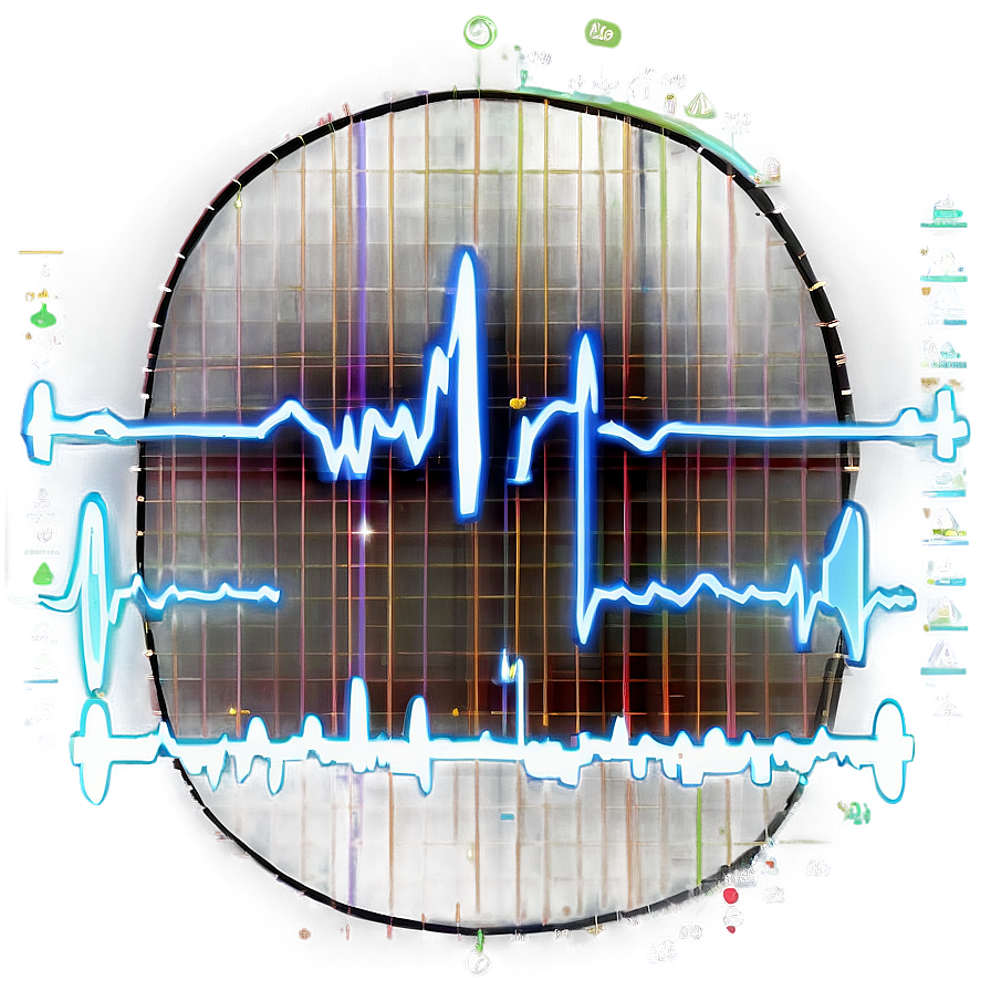 Heartbeat Monitor Line Png 06112024 PNG