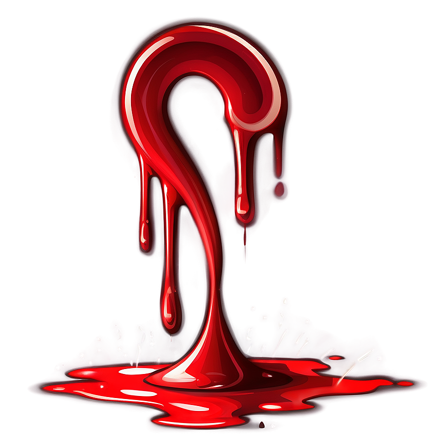 Download Heartbeat's Trail: Blood Spray Vector Png 13 | Wallpapers.com