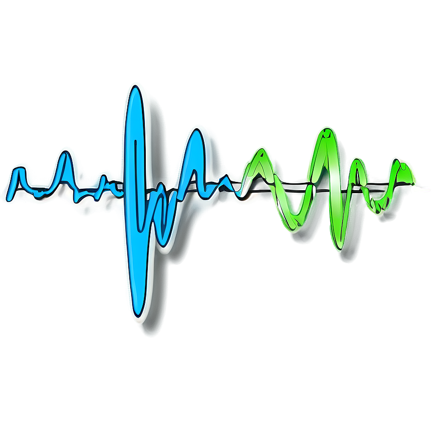 Heartbeat Sound Wave Png Edm27 PNG