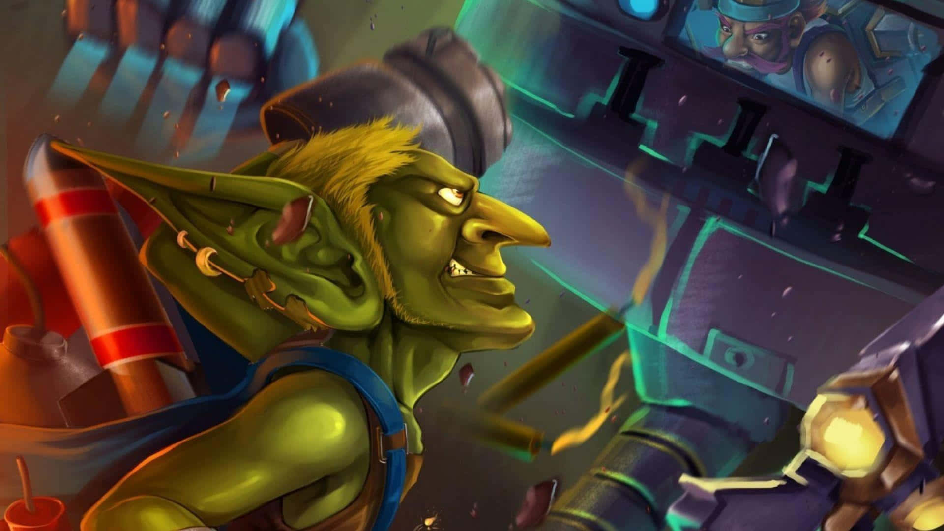 Immerse yourself in a world of epic card battles with Hearthstone!