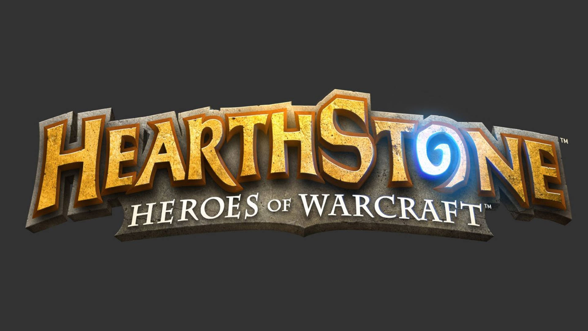 Hearthstone Gaming Logo Wallpaper